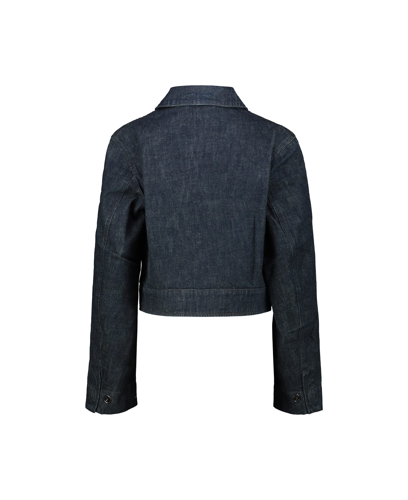 Lemaire Two Pocket Cropped Jacket - Indigo