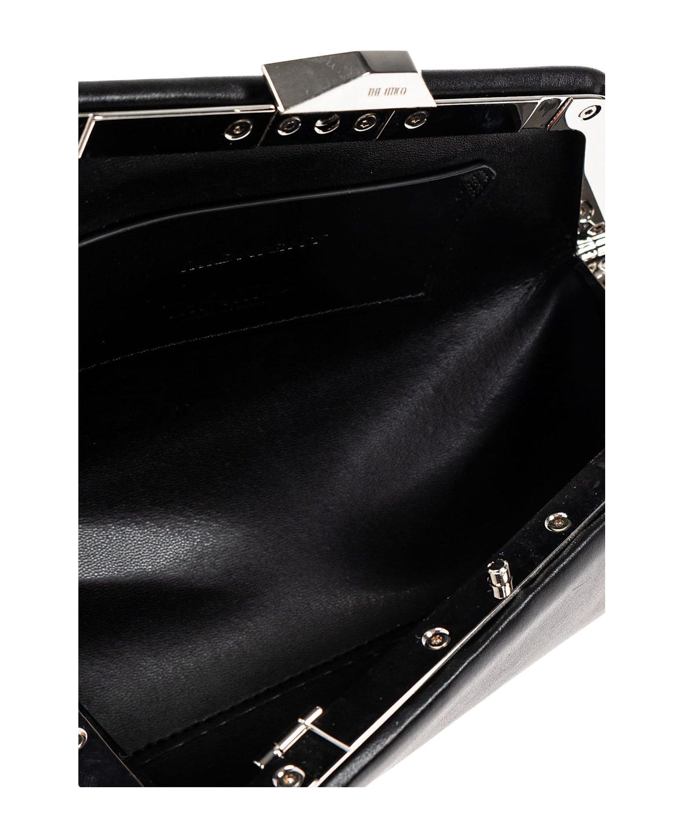 The Attico Midnight Clutch Bag - Black