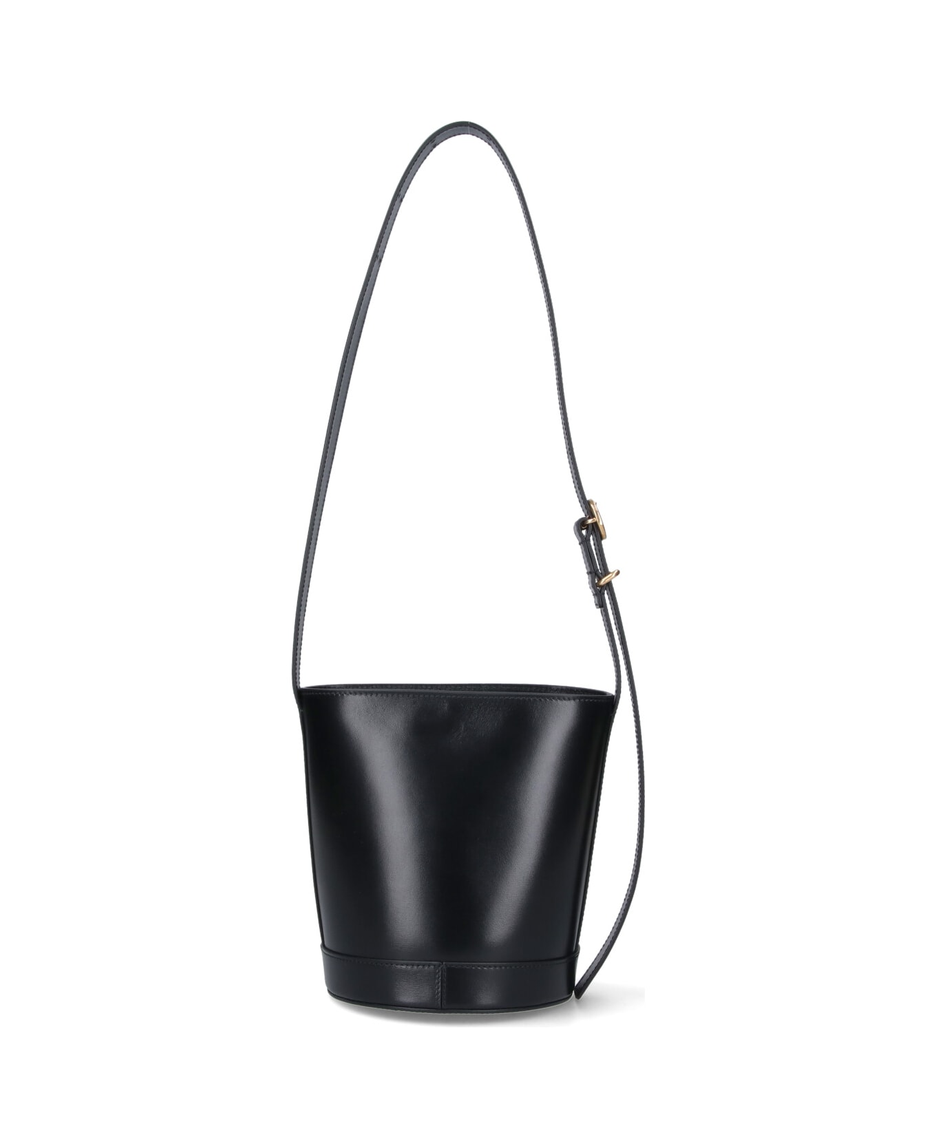 Jil Sander "cannolo" Bucket Bag - Black  