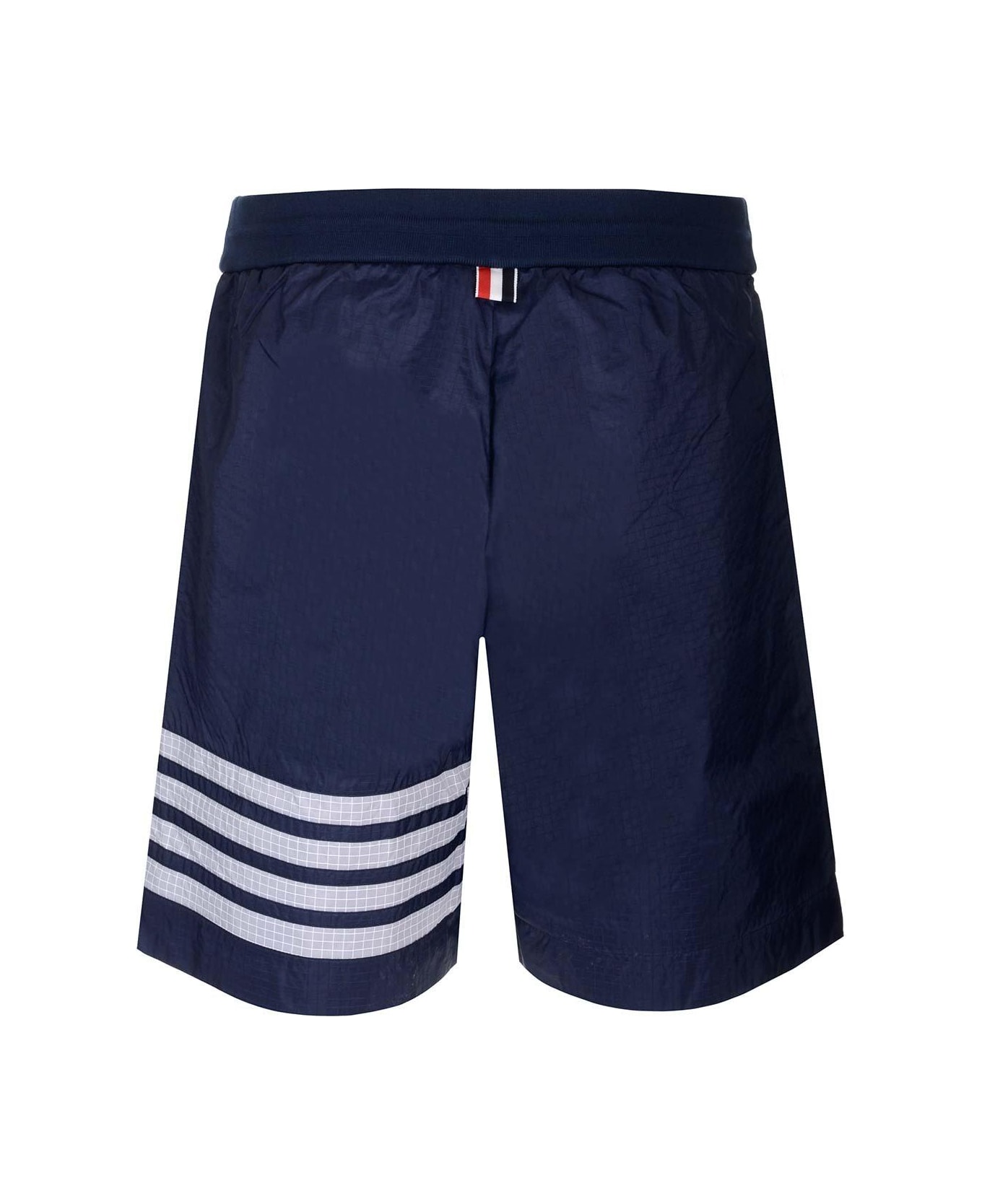 Thom Browne 4-bar Stripe Detailed Shorts - NAVY ショートパンツ