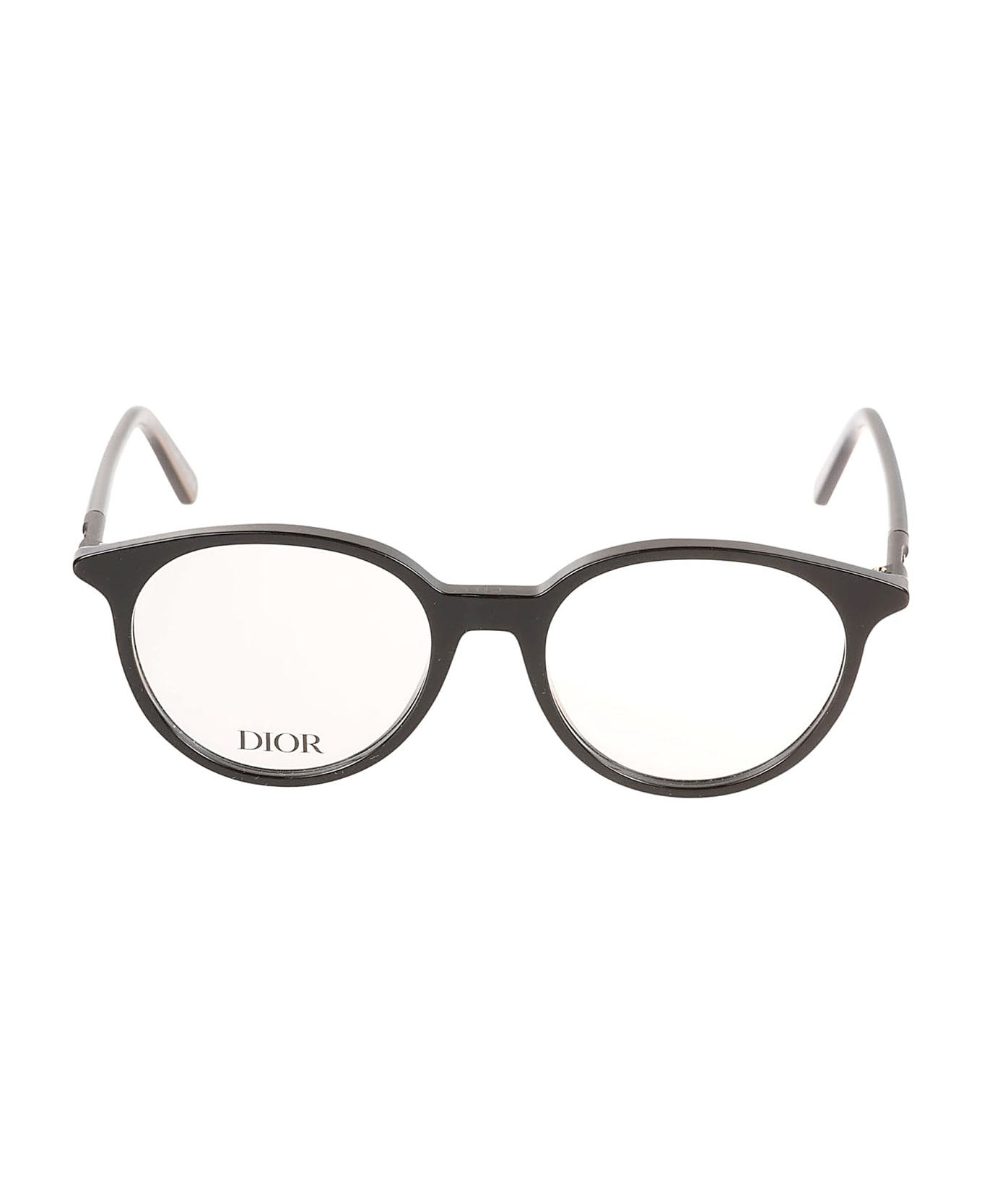 Dior Eyewear Round Frame Clear Lense Glasses - 1100