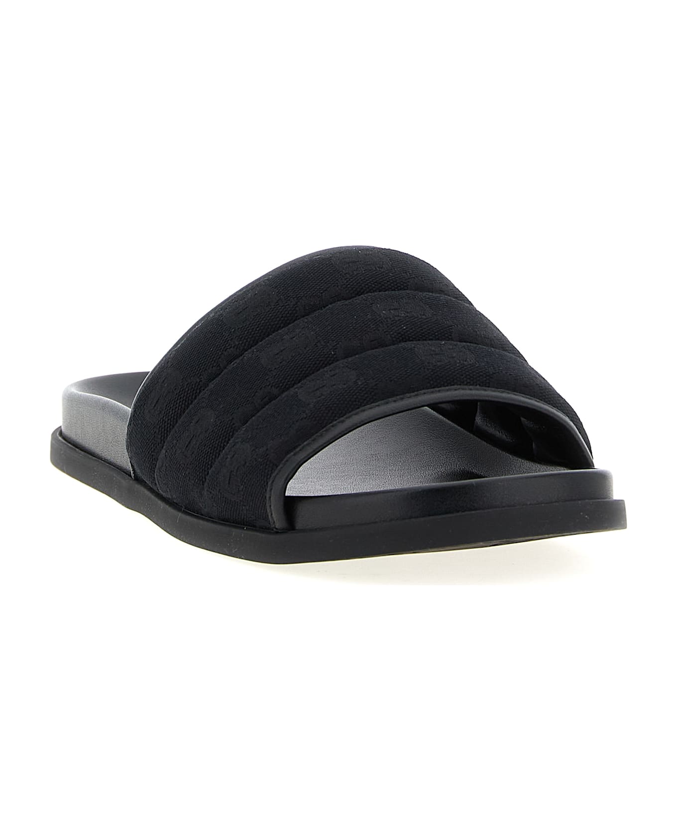 Gucci Gg Slides - Black