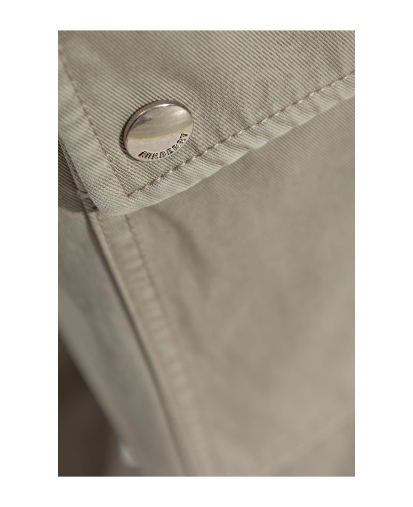 Burberry Straight Leg Jeans - Beige