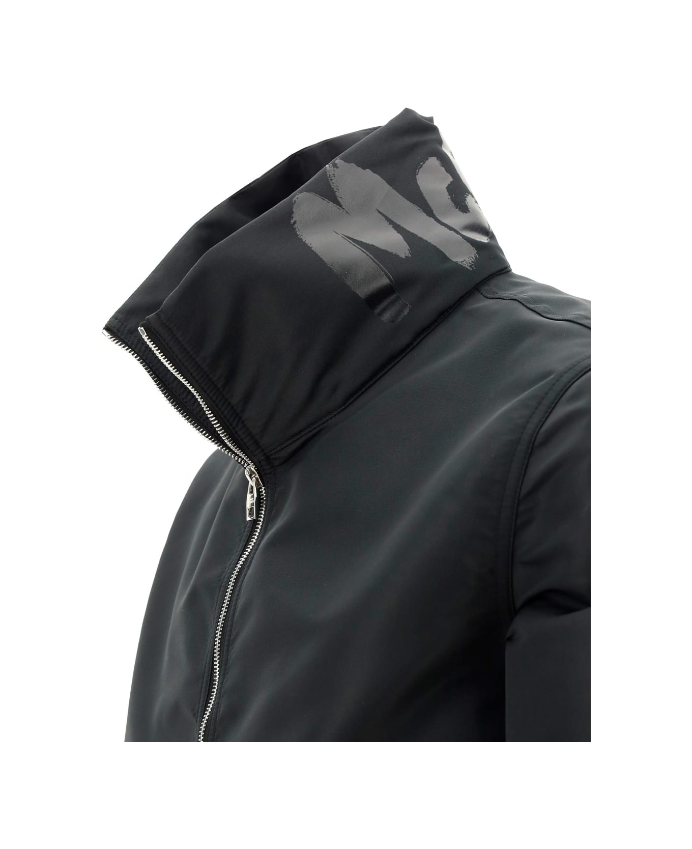 Alexander McQueen Bomber Sport Jacket - Black/tonal