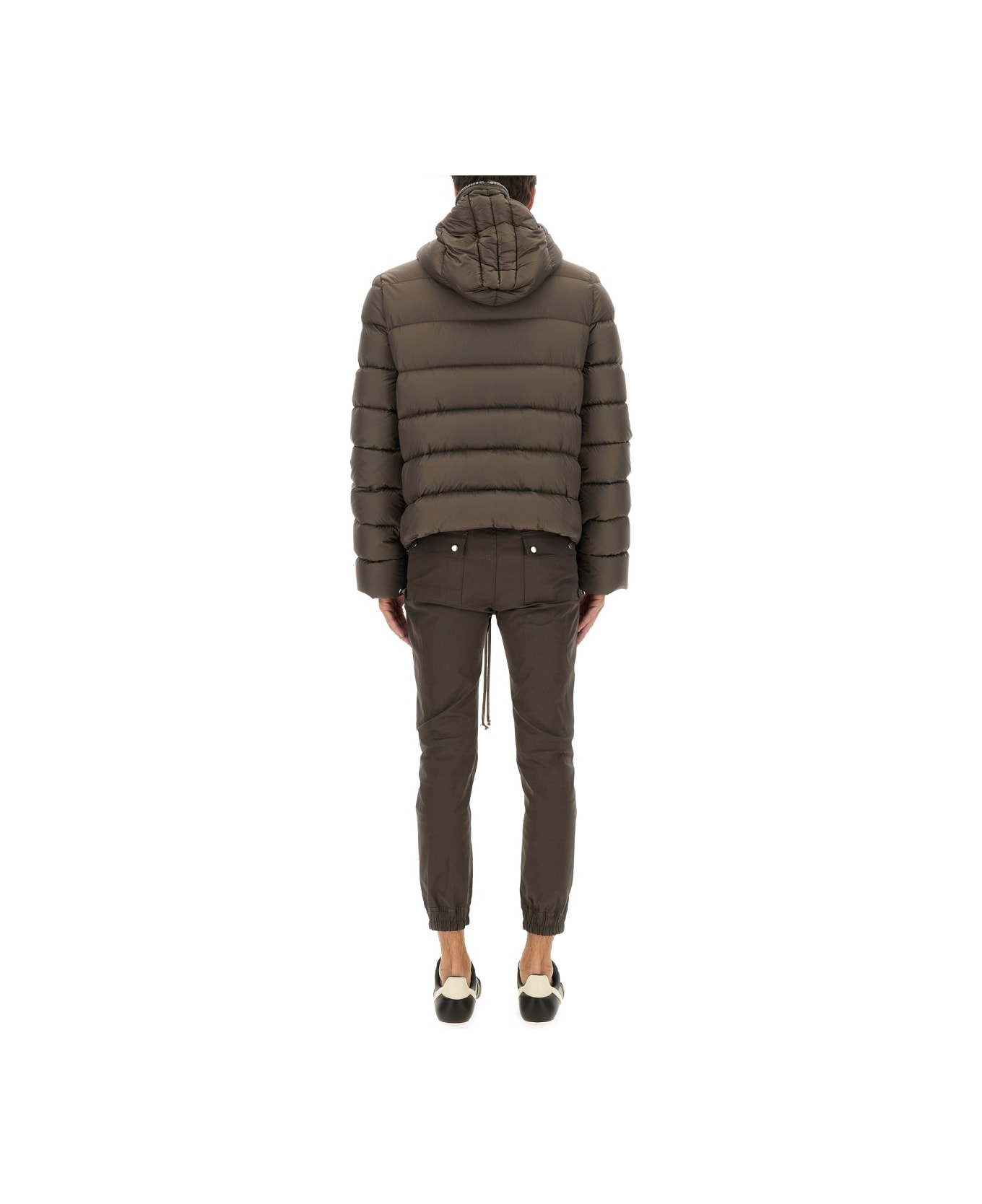 Rick Owens Down Jacket "gimp" - GREY