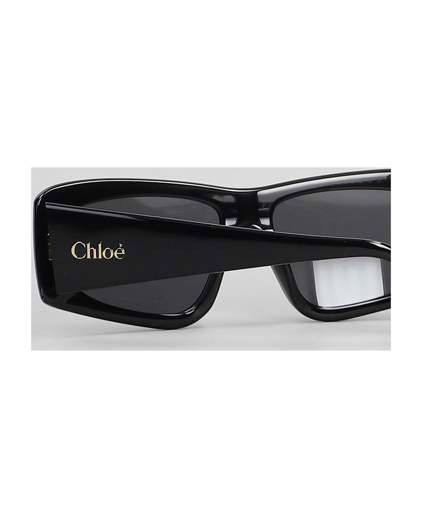 Chloé Sunglasses In Black Acetate - black