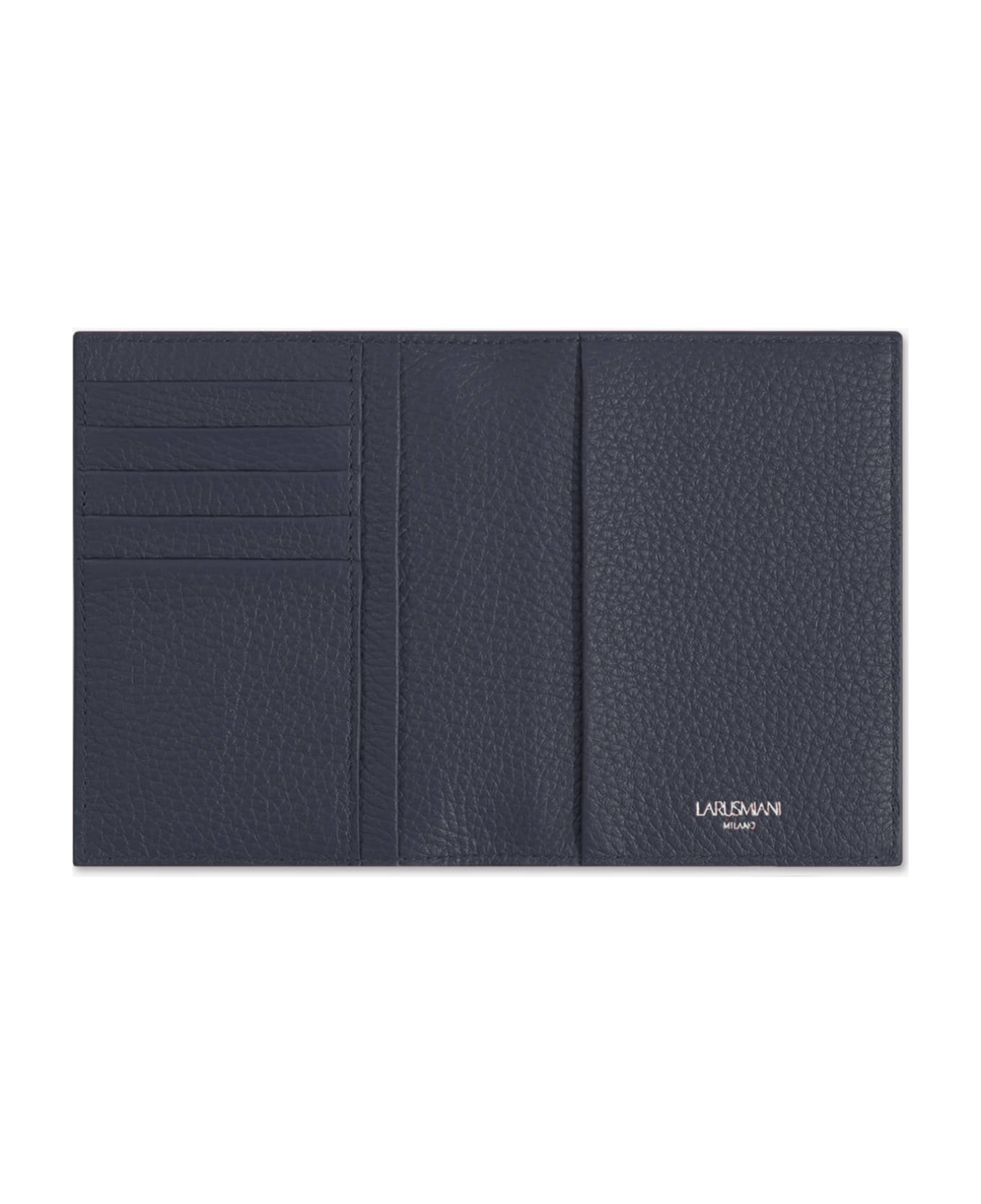 Larusmiani Passport Cover Fiumicino Accessory - Navy