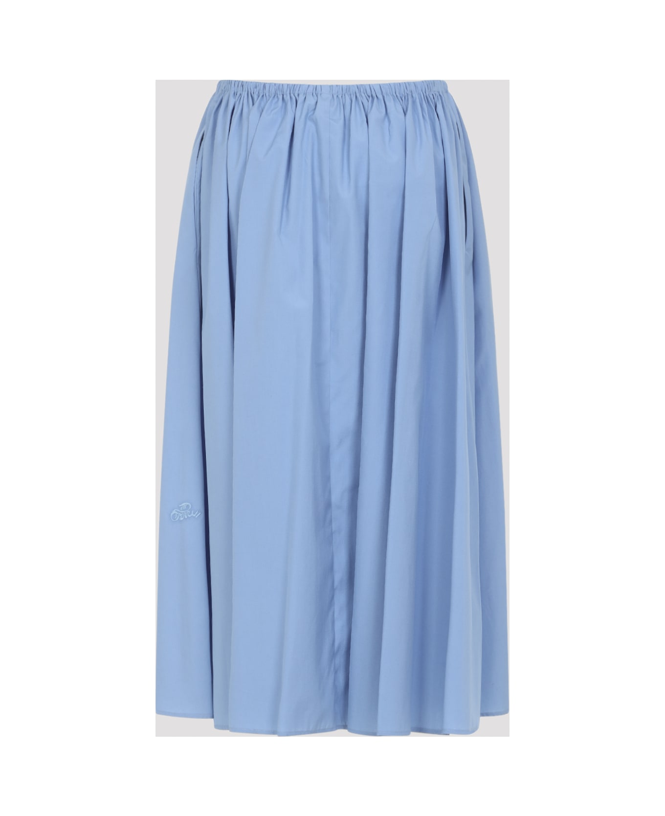 Marni Drawstring Midi Skirt - Sky