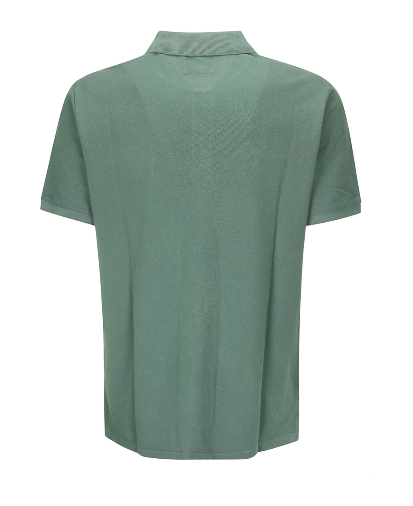 C.P. Company 24/1 Piquet Resist Dyed Polo Shirt - DUCK GREEN