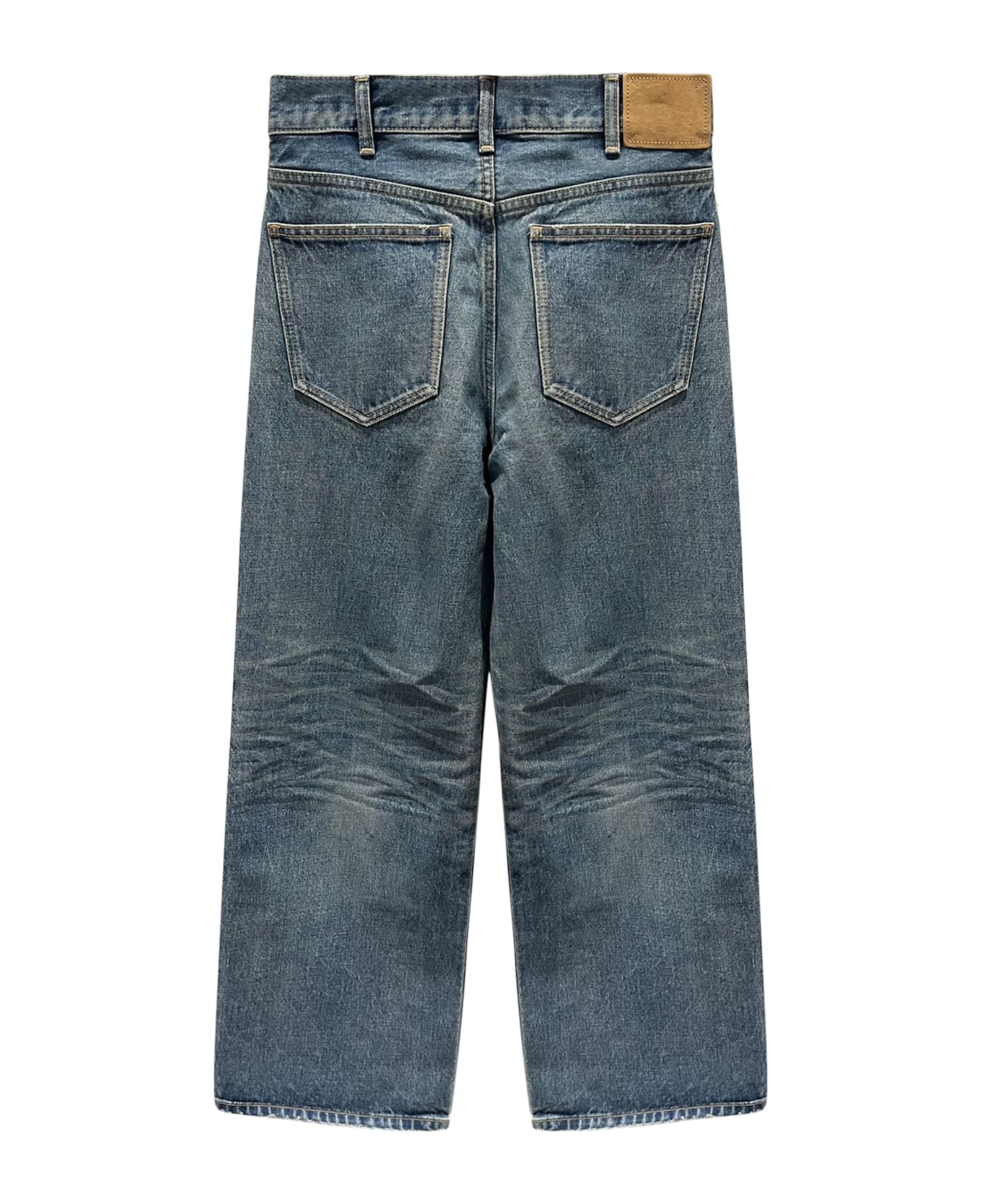 Celine Wide-leg Jeans - Denim