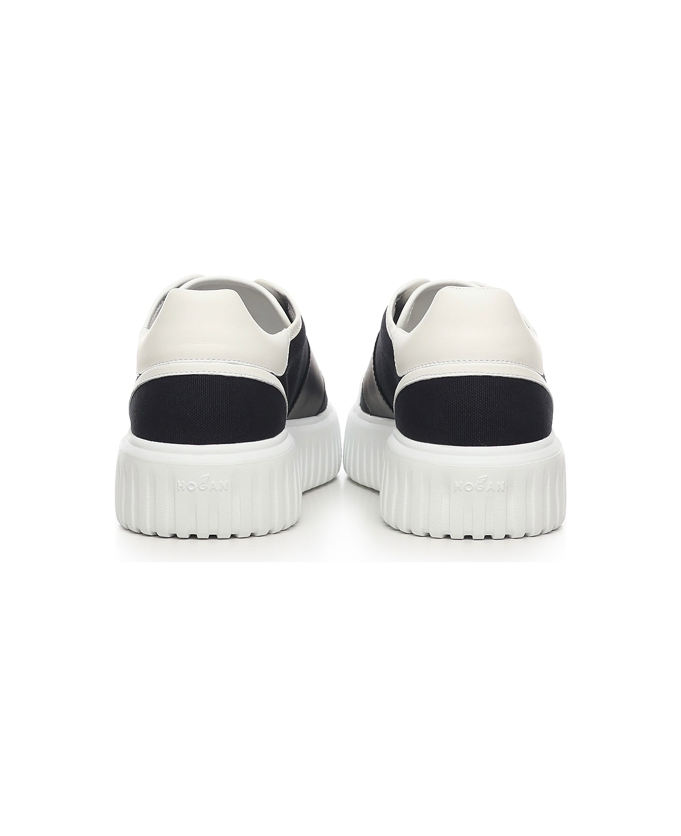 Hogan H-stripes Sneakers - Black