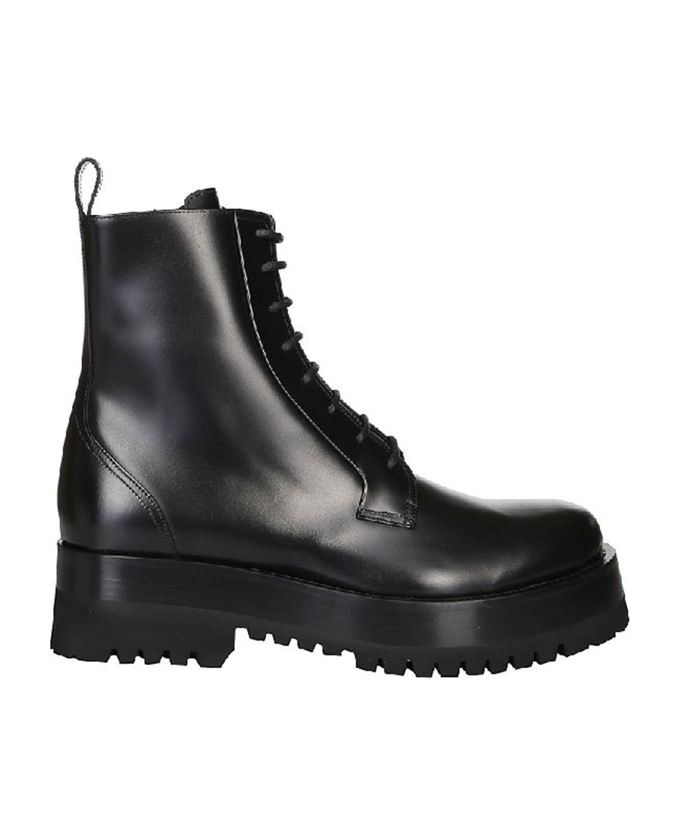 Valentino Garavani Garavani Leather Boots - Black ブーツ