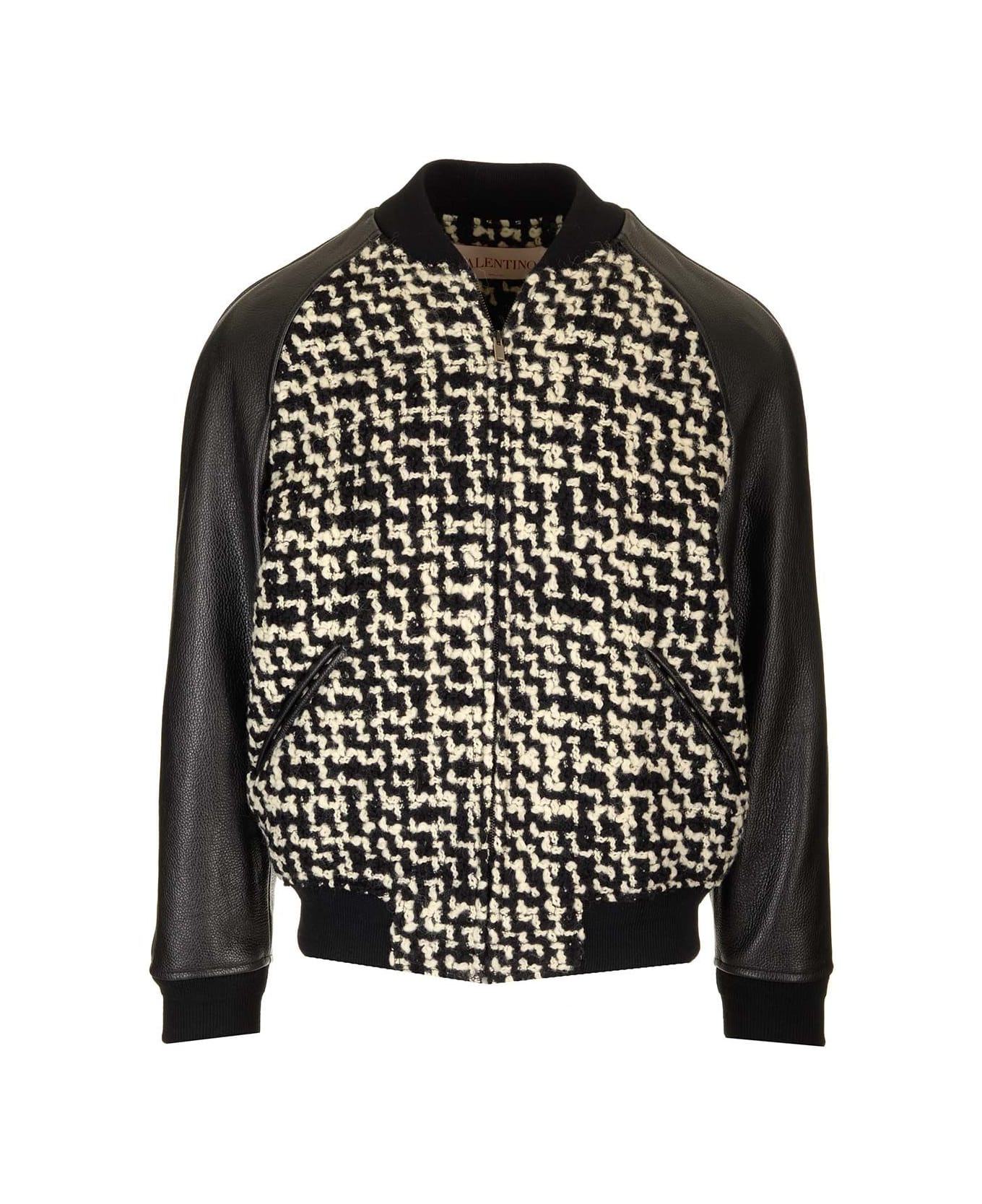 Valentino Garavani Wool Tweed Bomber - Multicolor