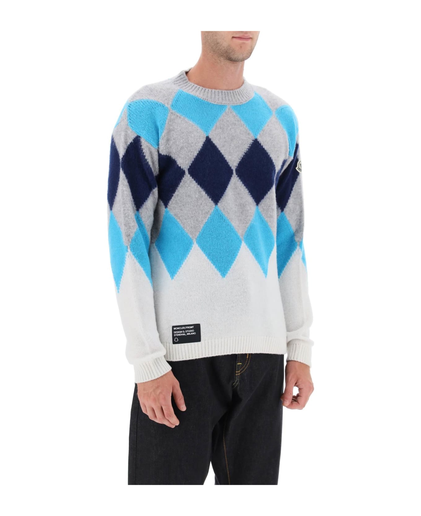 Moncler Genius Wool And Cashmere Sweater - panna