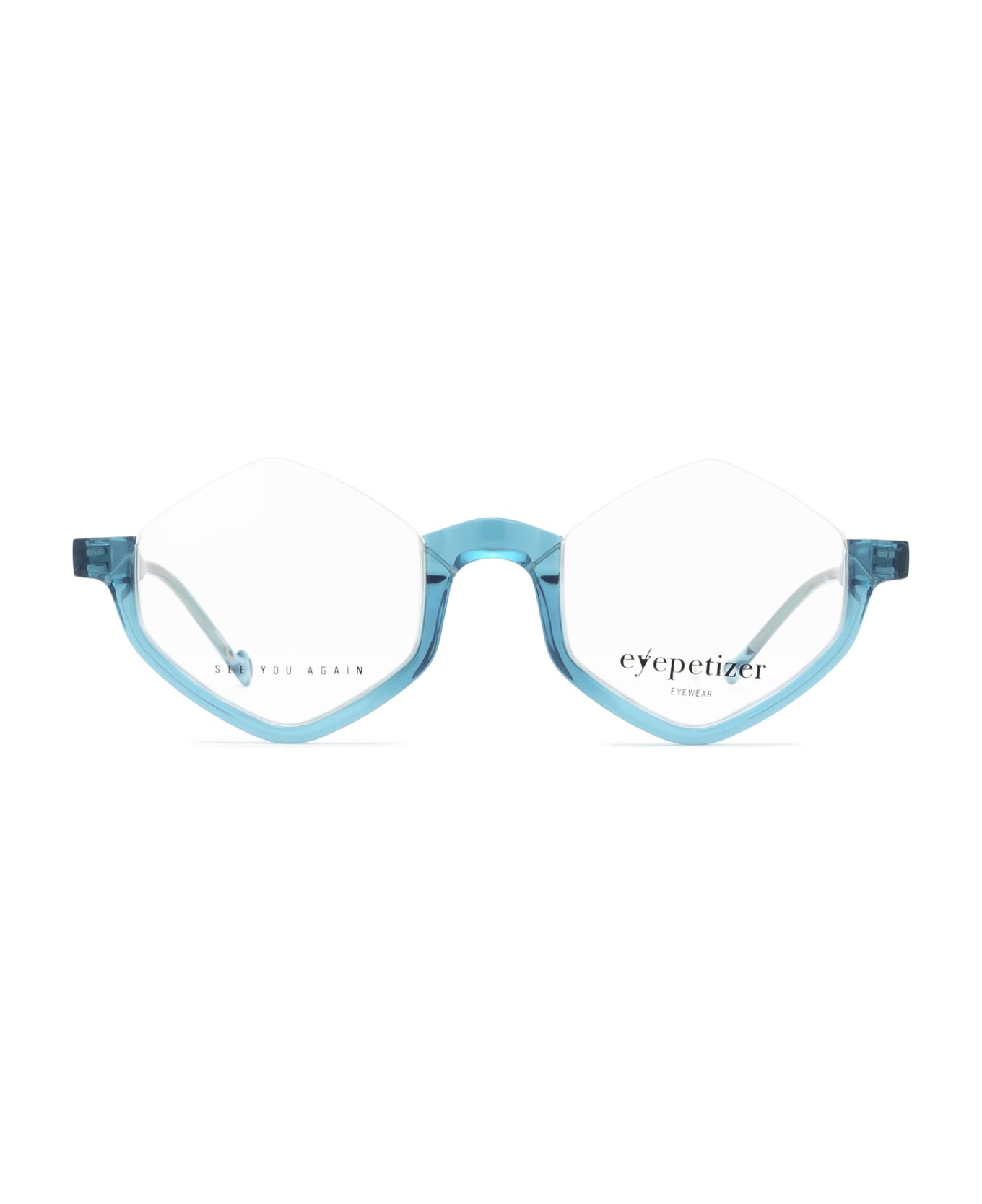 Eyepetizer Ondine Teal Blue Glasses - Teal Blue