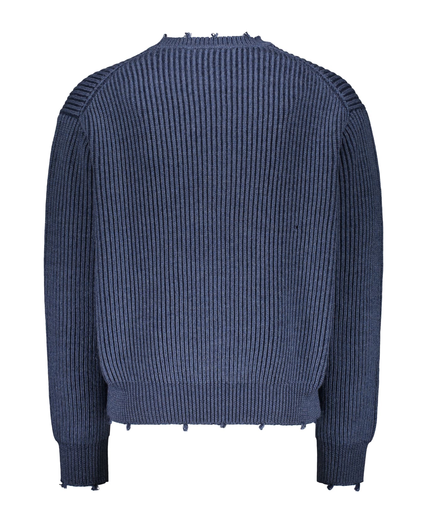 John Elliott Crew-neck Wool Sweater - blue