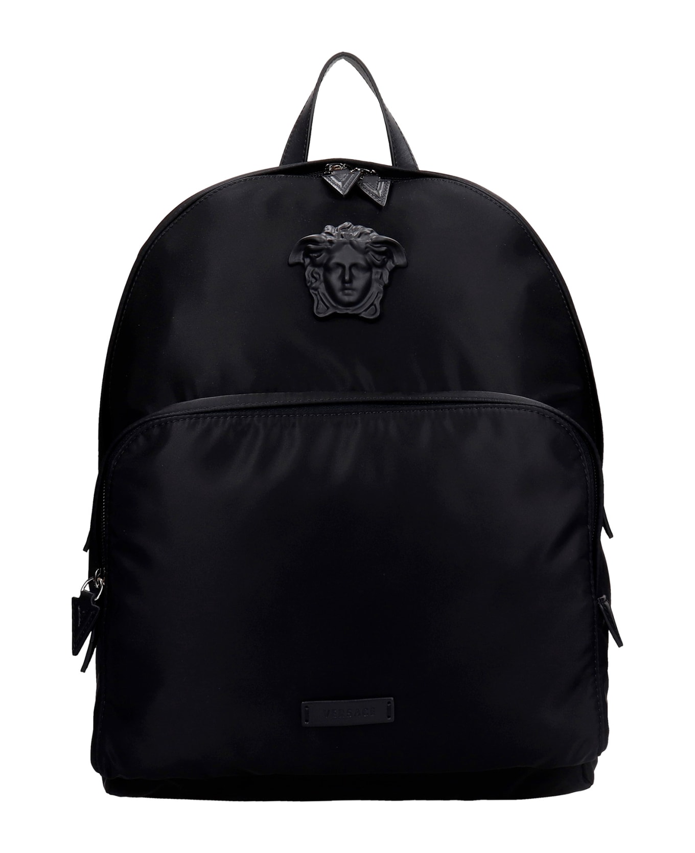 Versace Backpack In Black Nylon italist