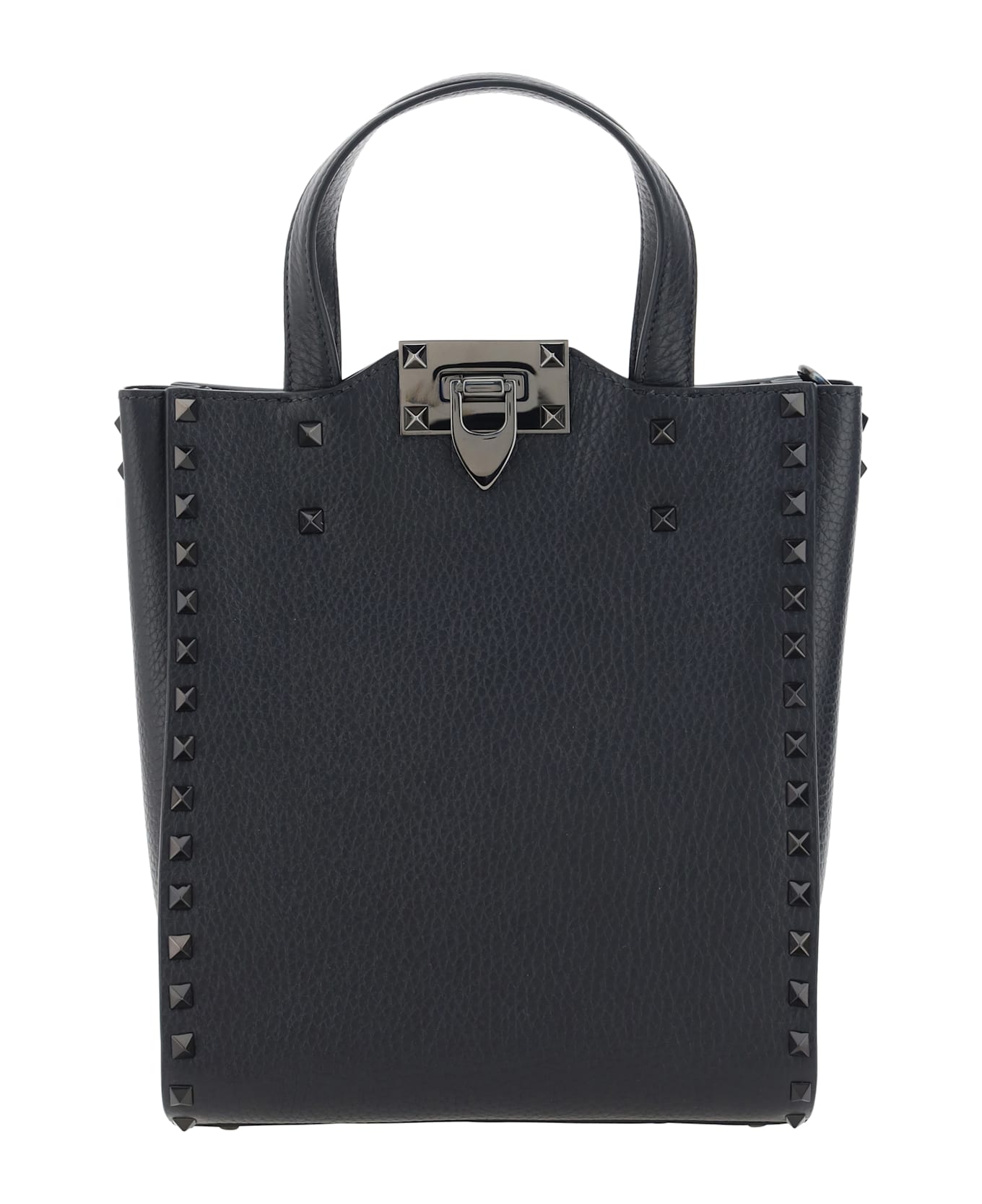 Valentino Garavani Rockstud Small Handbag - Nero