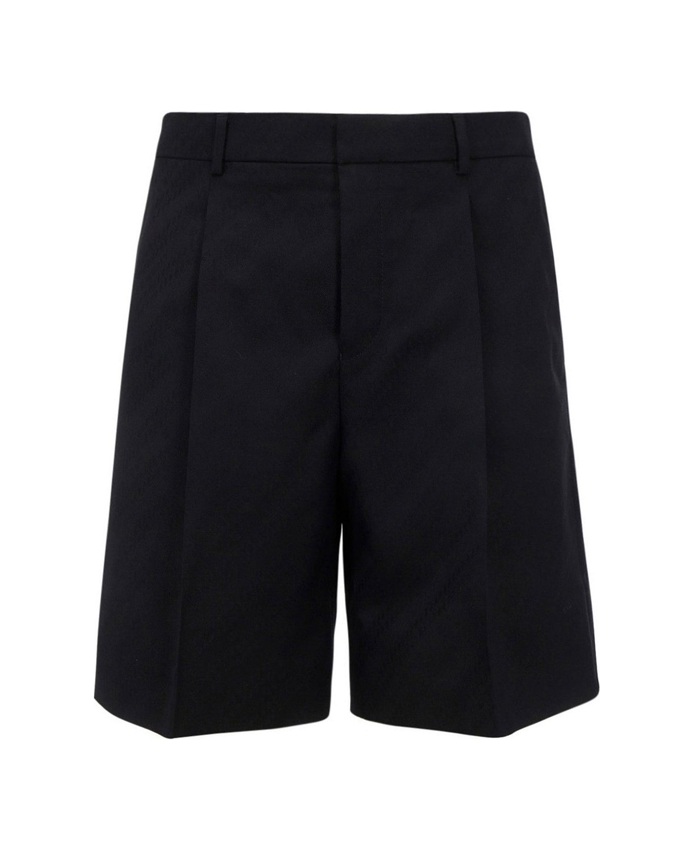 Givenchy Striped Wool Shorts - Black ショートパンツ