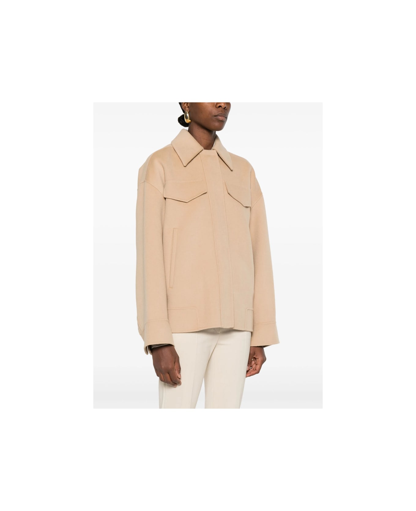 SportMax Outerwear - BROWN