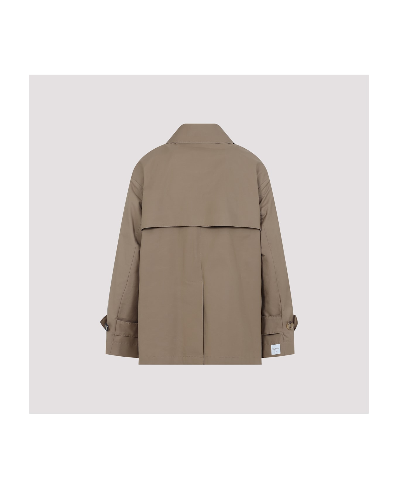 Max Mara The Cube Zeno Short Trench - Spring Camel