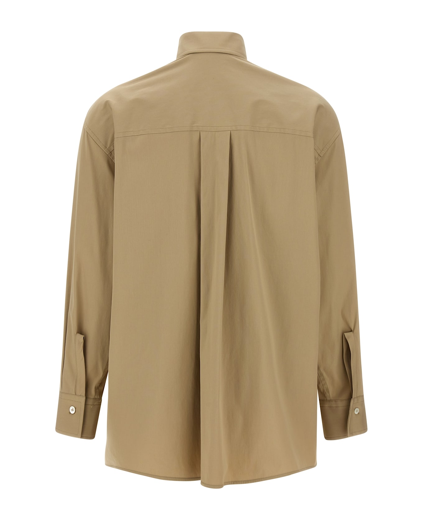 Ferragamo Pannelli Shirt - Beige
