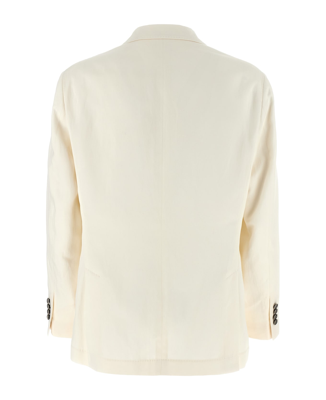 Brunello Cucinelli Double-breasted Blazer - White