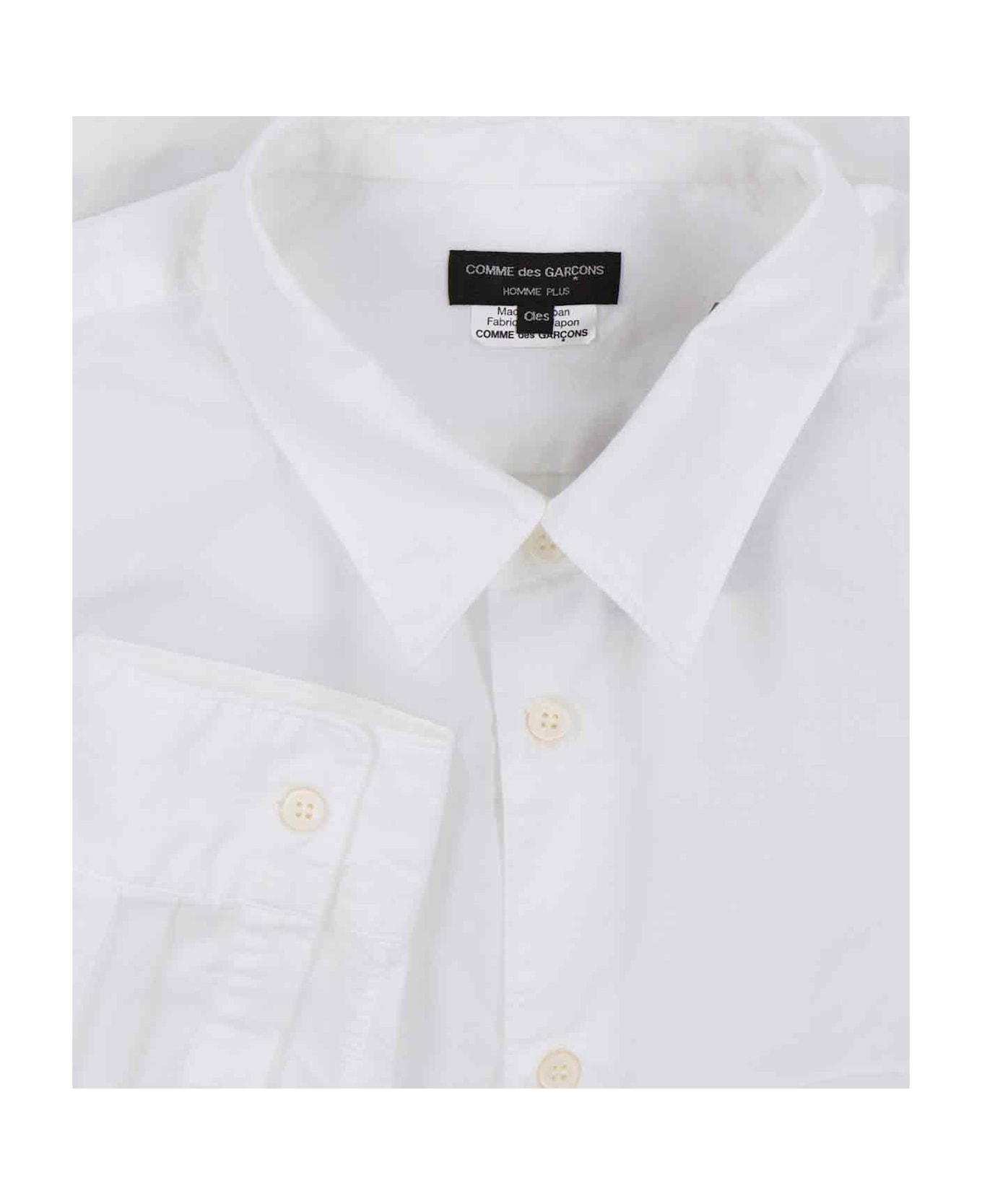 Comme Des Garçons Homme Plus Classic Shirt - White