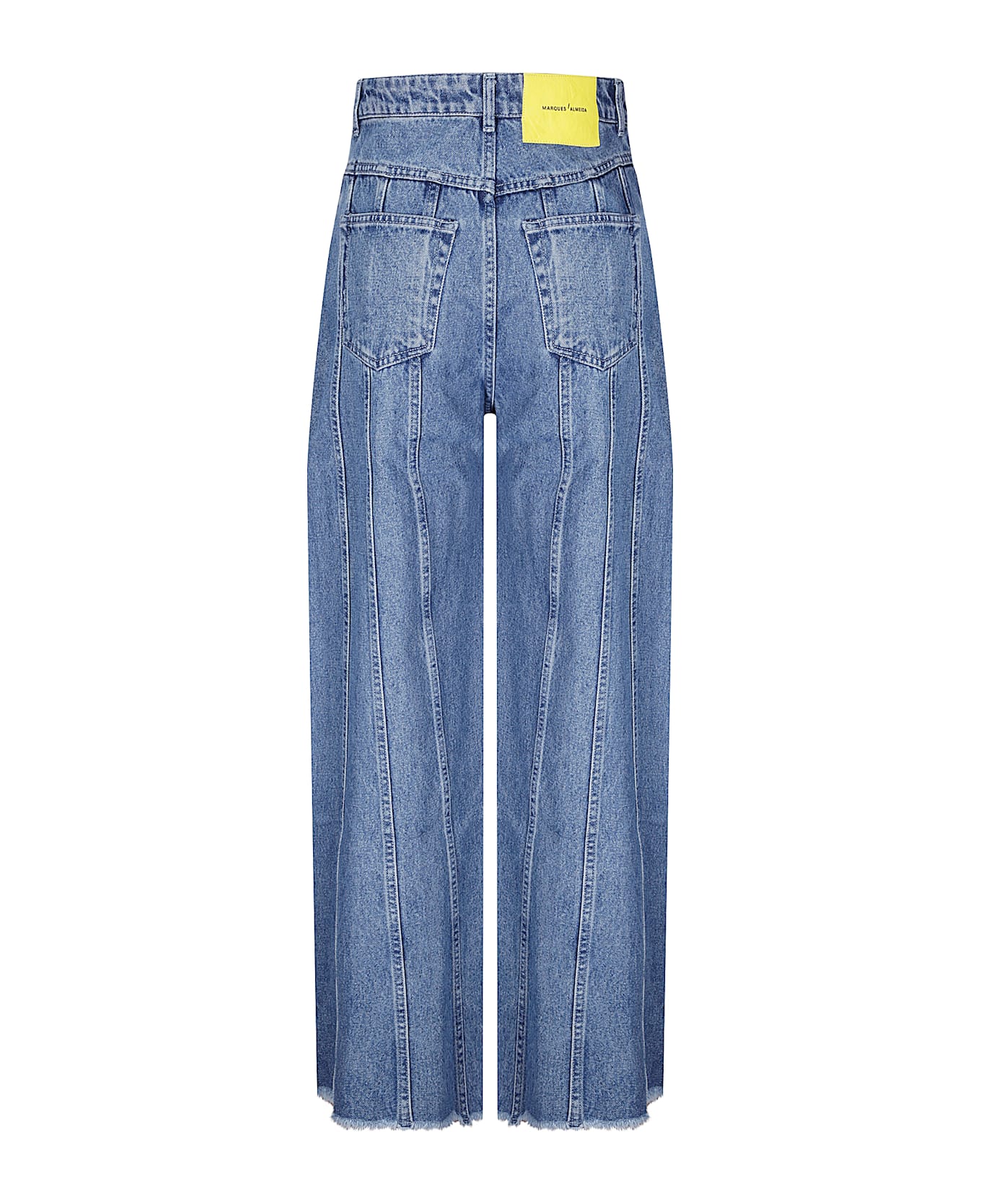 Marques
Almeida Denim Boyfriend Trousers With Seam Lines - BLUE