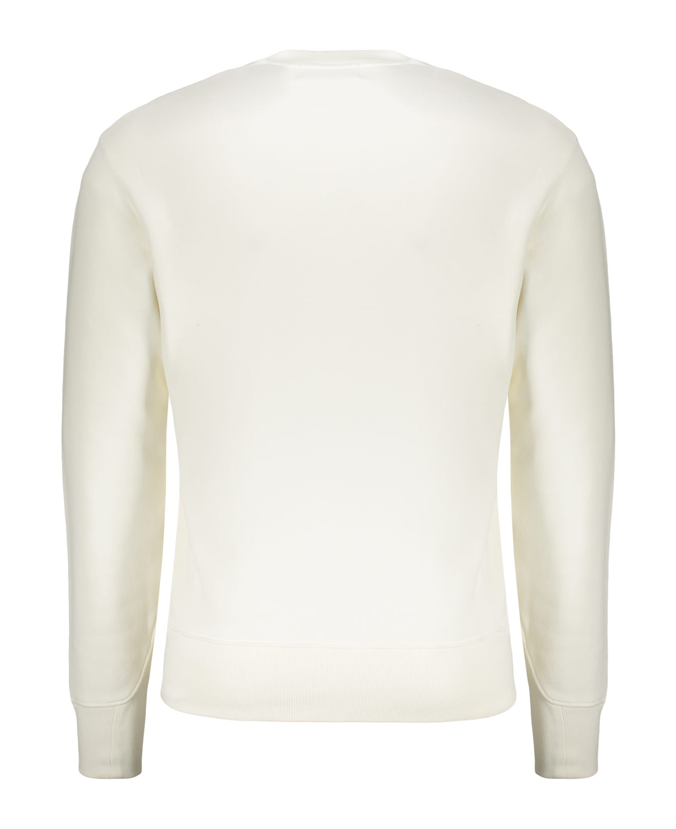 AMBUSH Logo Embroidered Cotton Sweatshirt - White