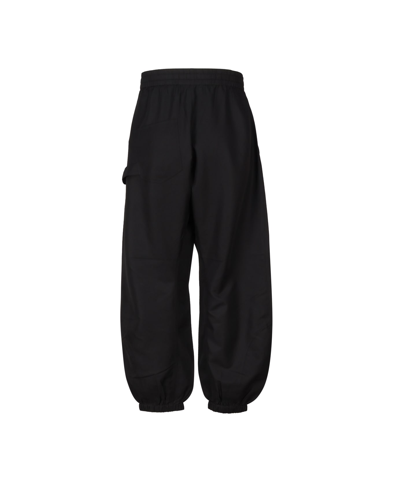J.W. Anderson Trackpants With Anchor Logo - Black