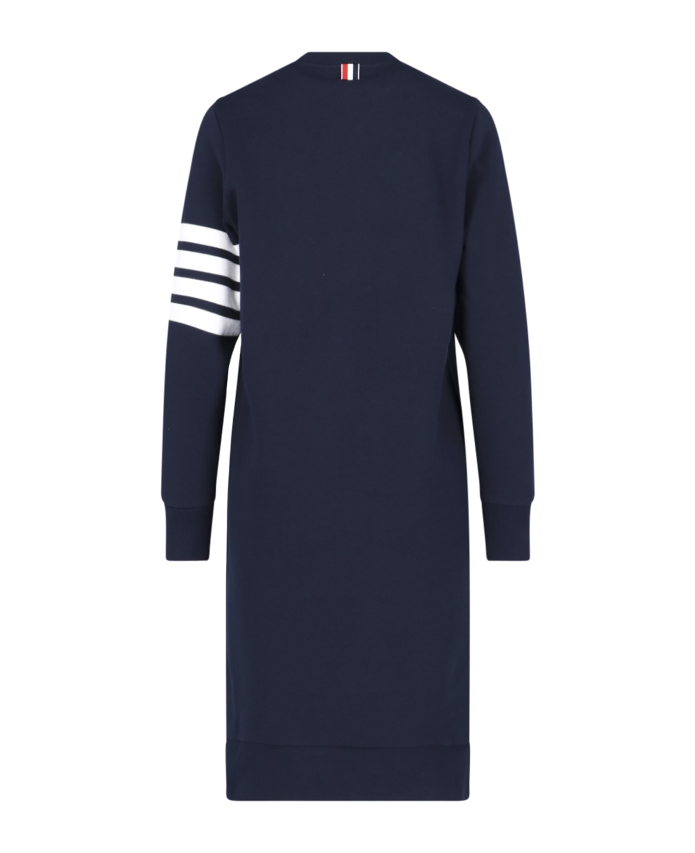 Thom Browne Midi Sweatshirt Dress - NAVY