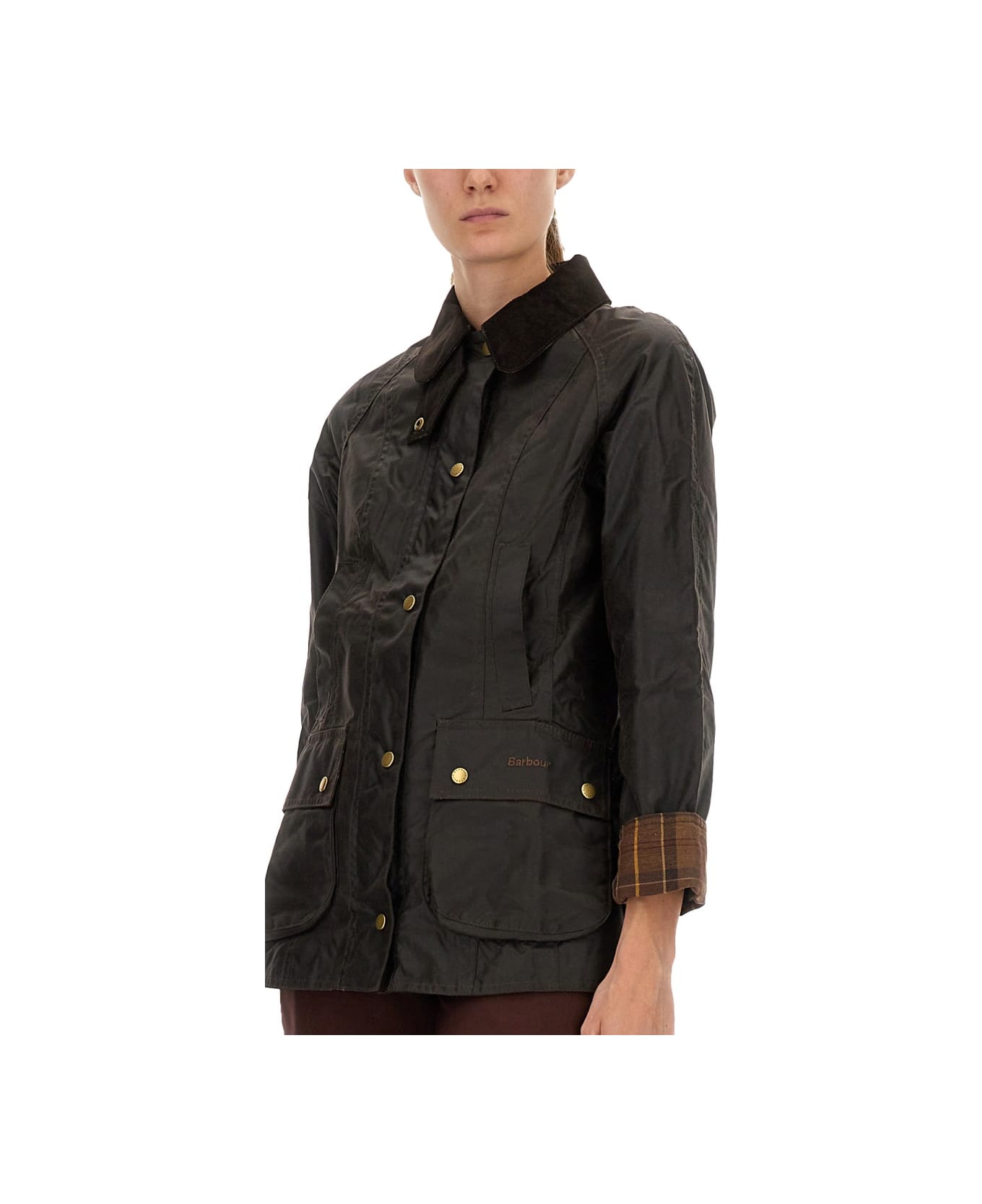 Barbour Waxed Jacket "beandell" - BROWN