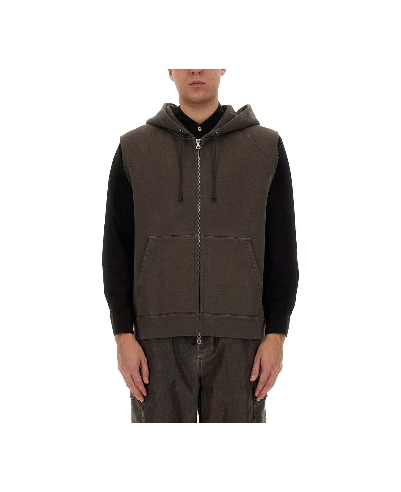 Our Legacy Motor Hooded Sleeveless - Brown