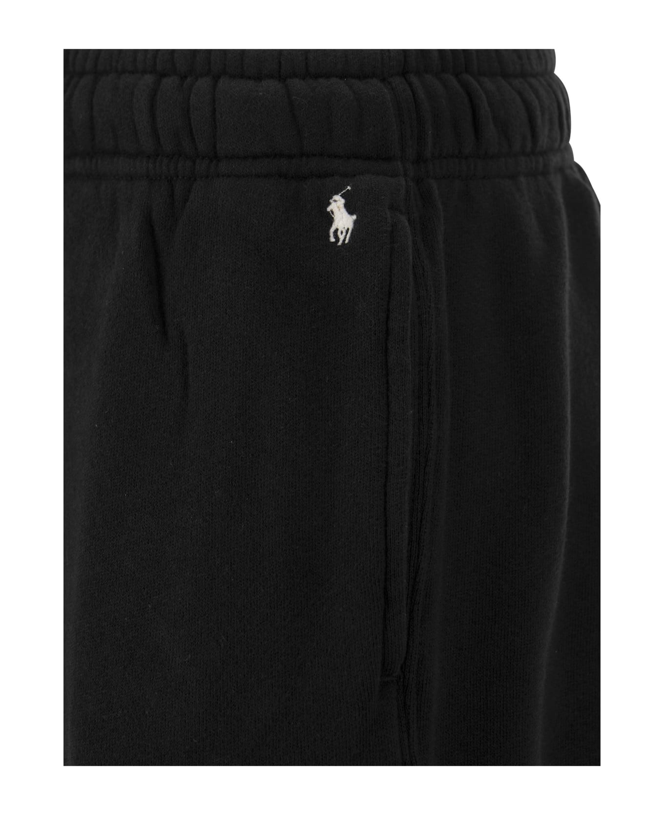 Polo Ralph Lauren Pony Embroidered Track Pants - Black