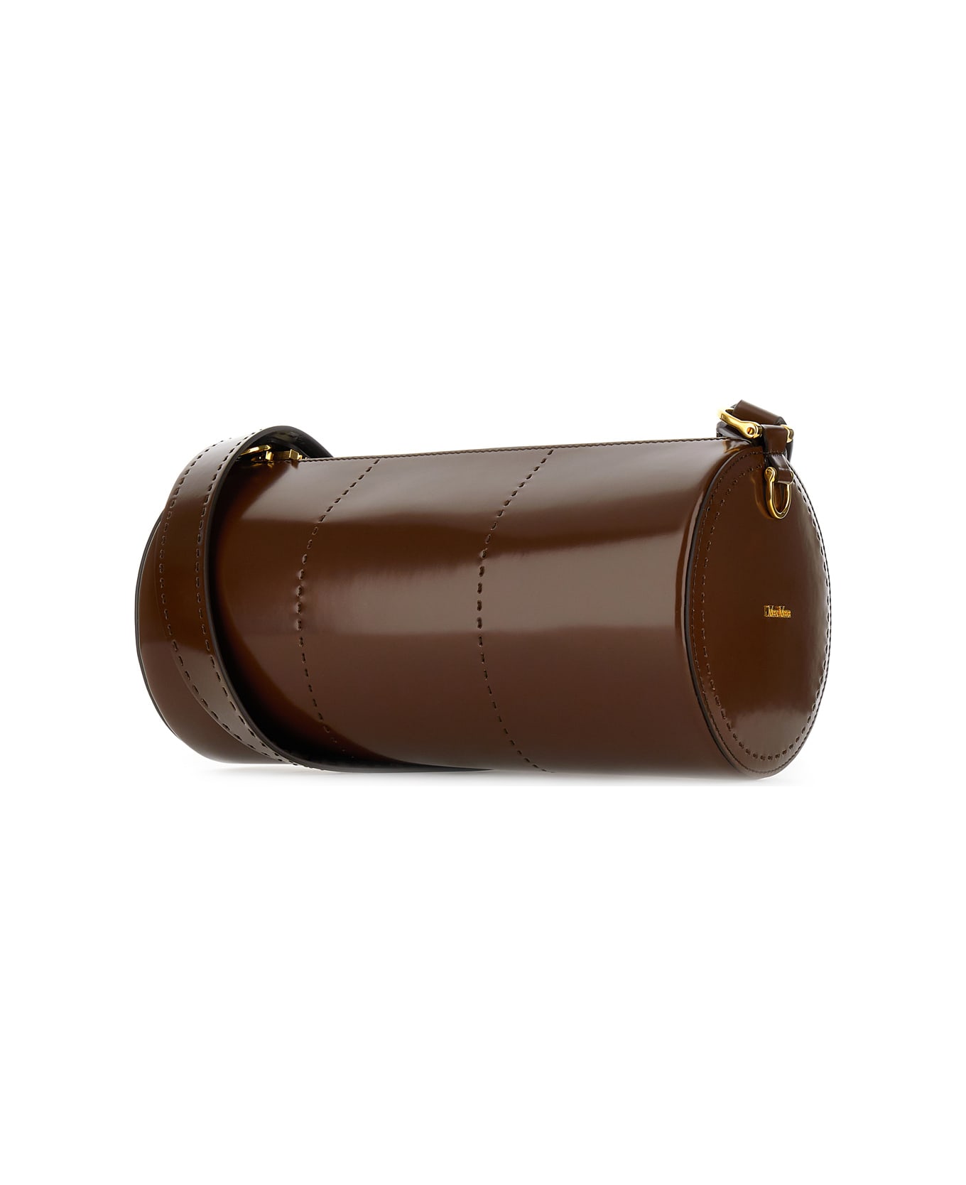 Max Mara Brown Leather Crossbody Bag - 008