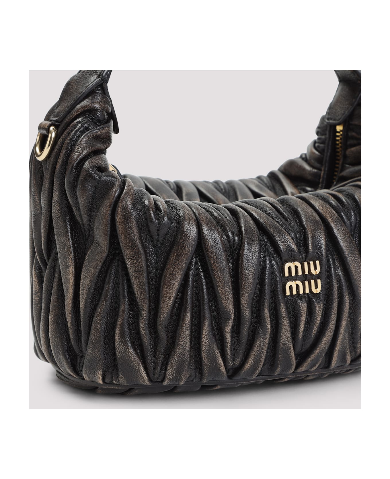 Miu Miu Mini Bag - Caffe トラベルバッグ