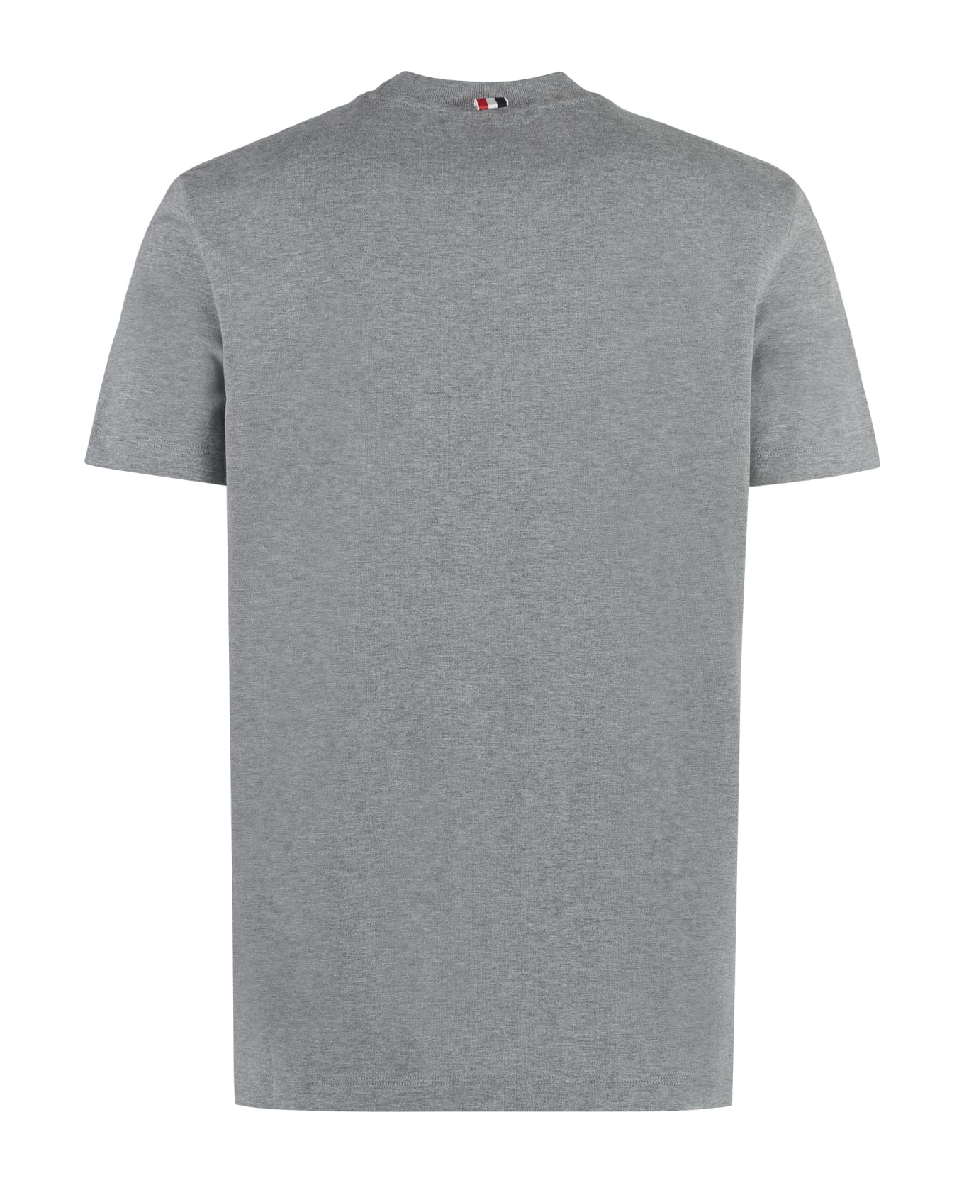 Thom Browne Cotton Crew-neck T-shirt - grey