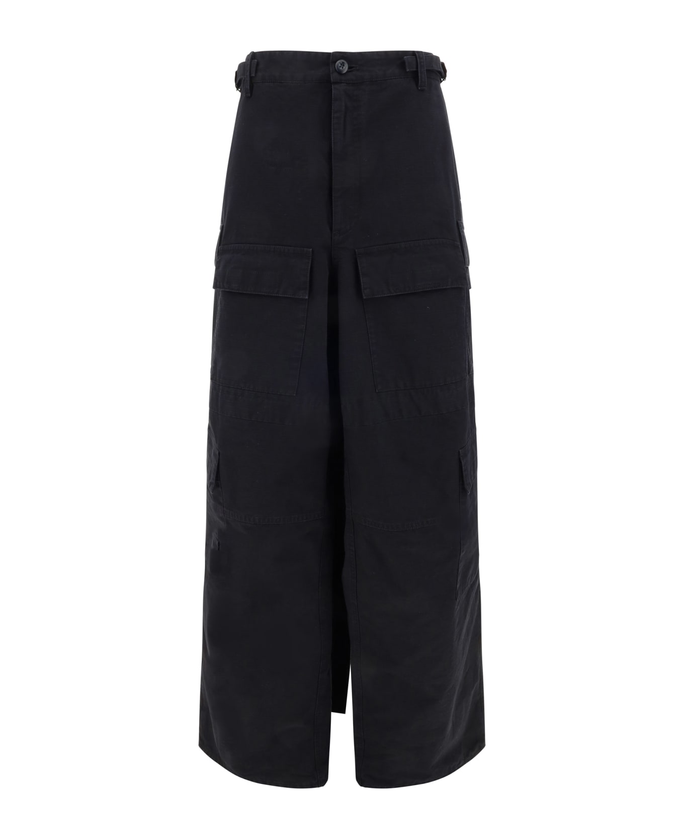 Balenciaga Multi-pockets Skirt Pants - Black
