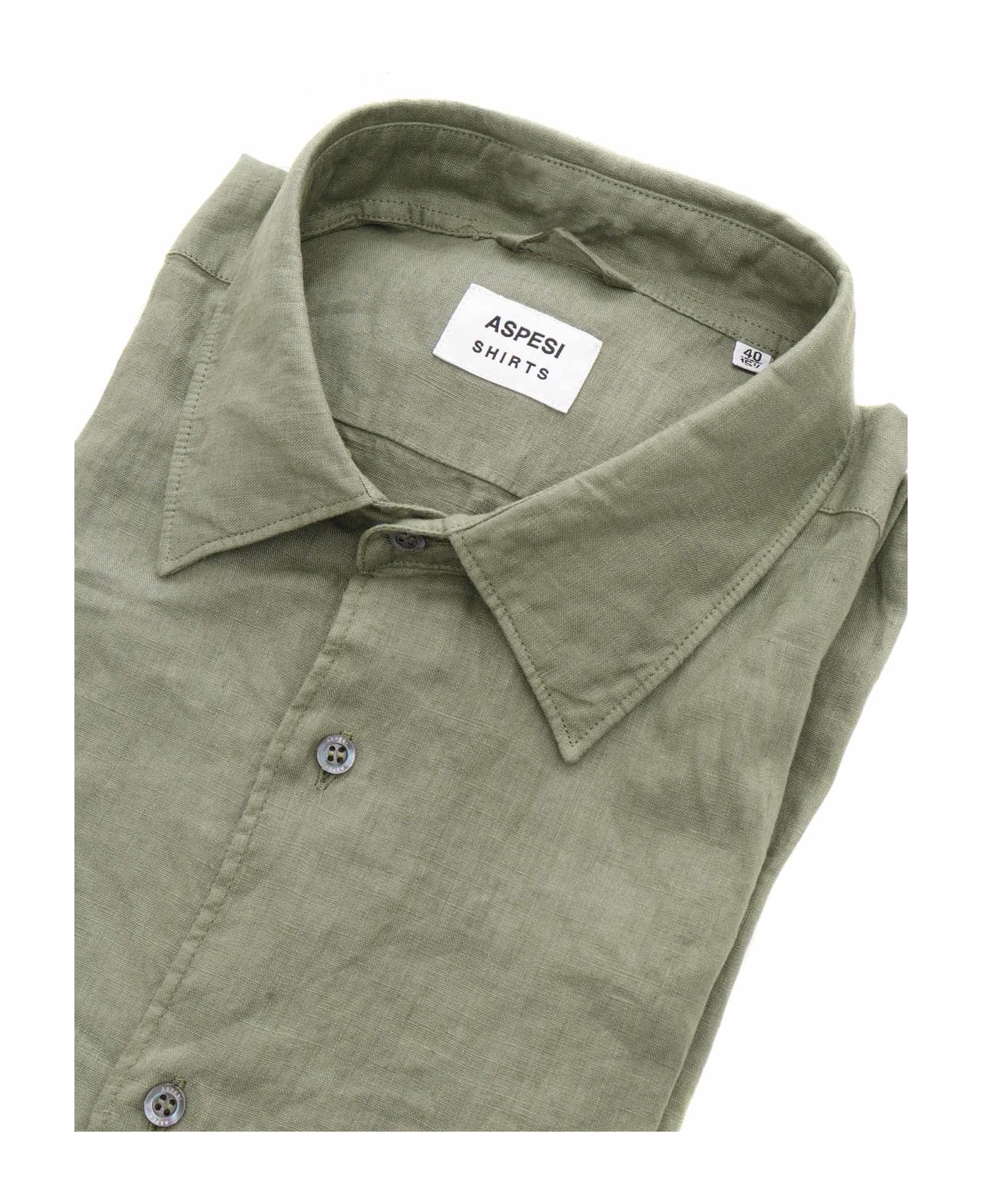 Aspesi Military Green Shirt - GREEN シャツ