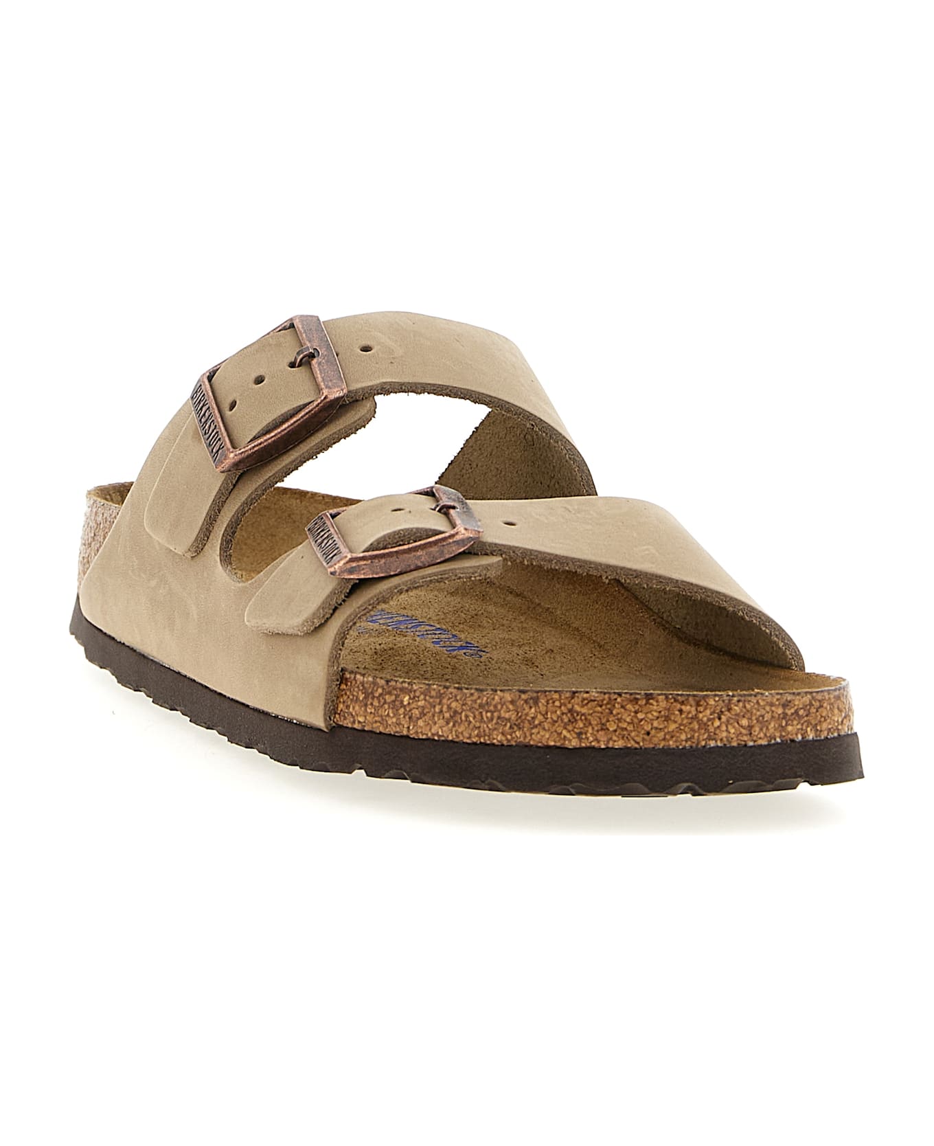 Birkenstock 'arizona Bs' Sandals - Brown