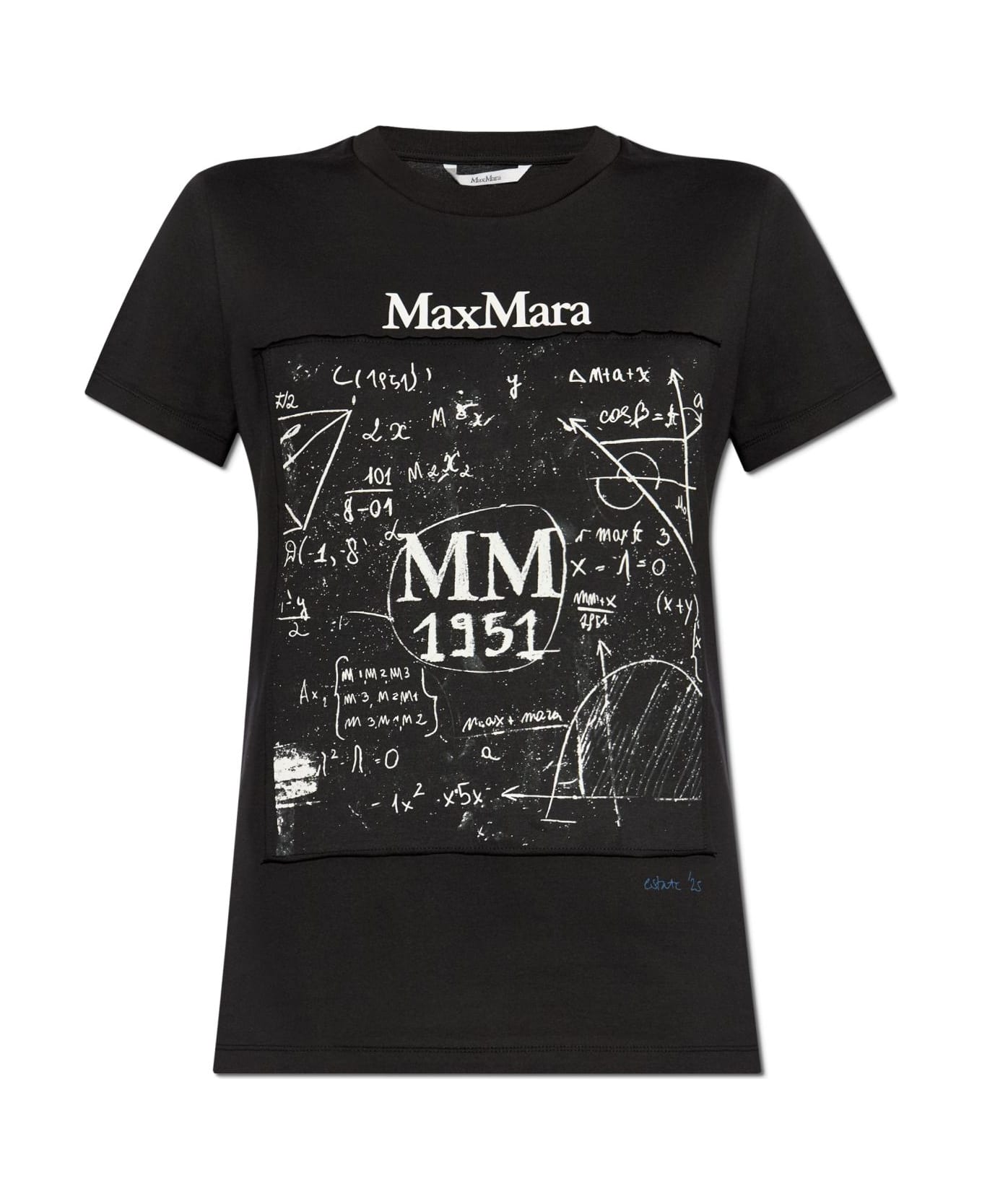 Max Mara T-shirt Colibri - Black