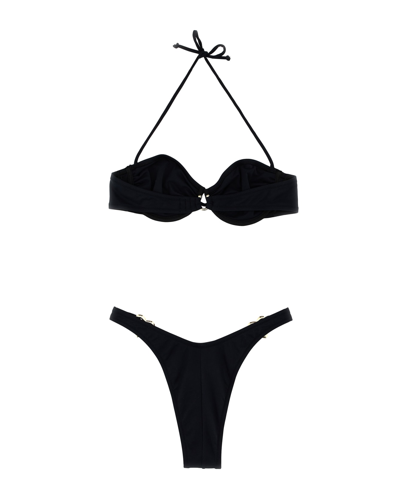 Rotate by Birger Christensen Rotate Birger Christensen X Reina Olga Bikini Set - Black