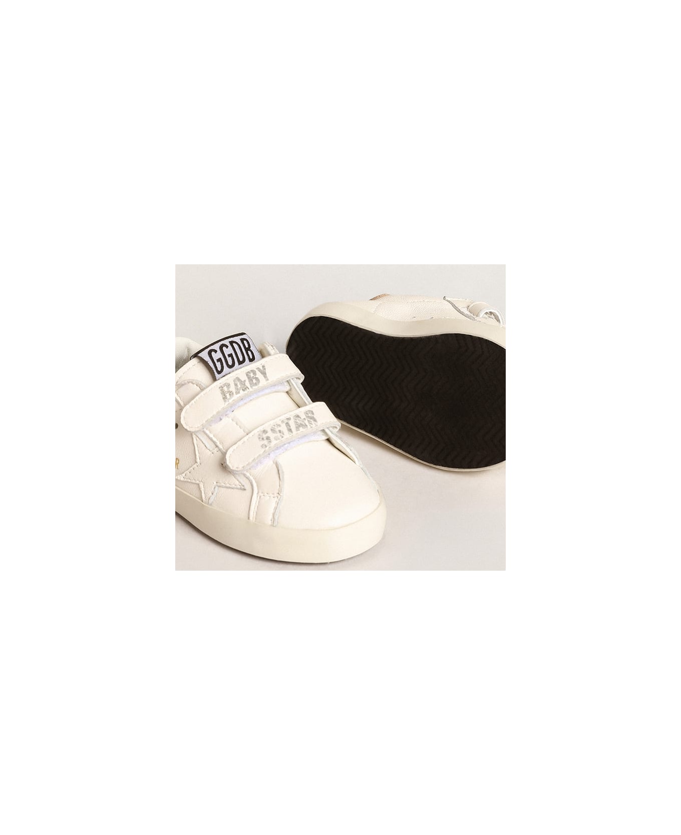 Golden Goose Sneakers With Tear - White