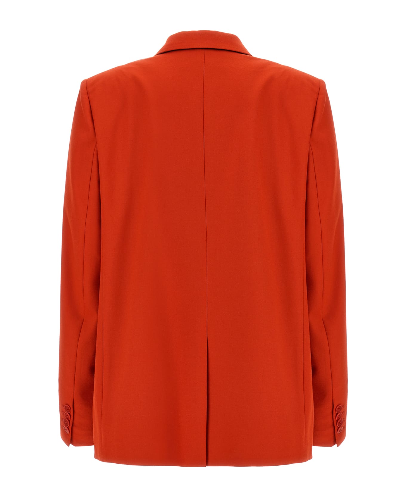 Stella McCartney Double-breasted Wool Blazer - Red