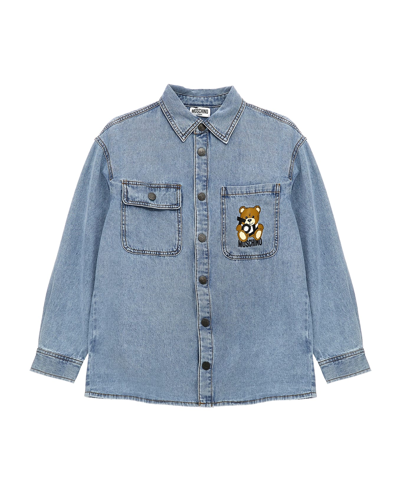 Moschino 'teddy' Shirt - Blue