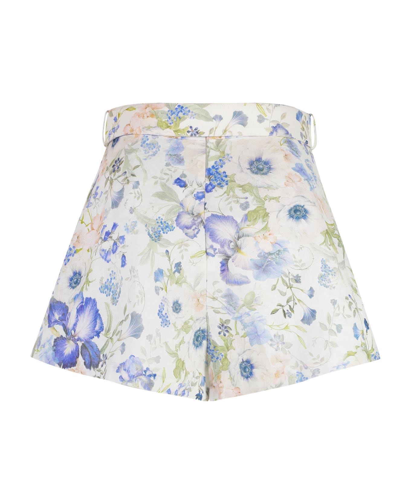 Zimmermann Natura Printed Linen Shorts - Multicolor ショートパンツ