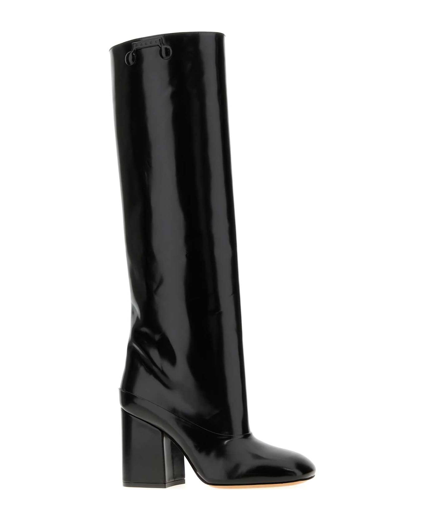 Marni Black Leather Trunkaroo Boots - 00N99