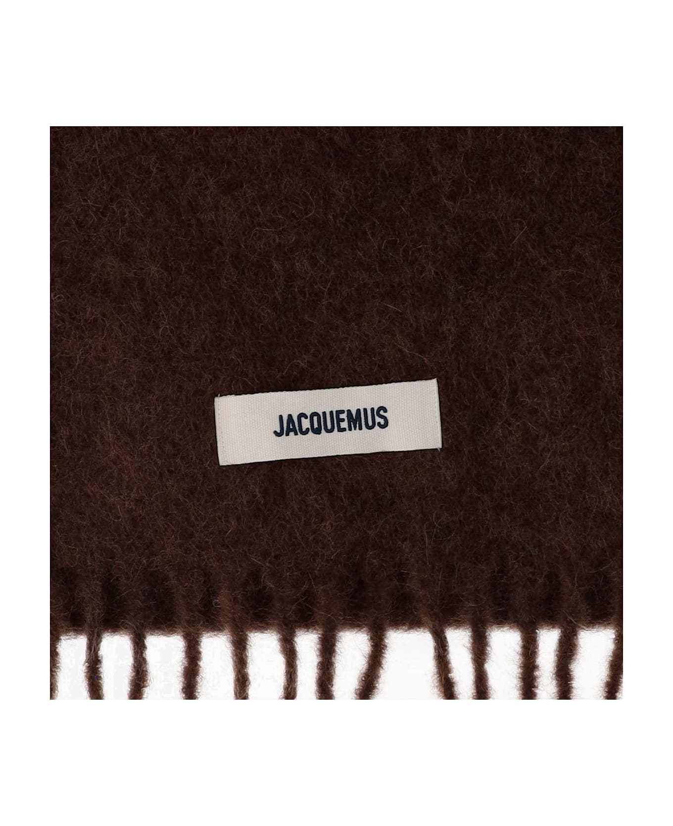 Jacquemus The House Scarf - Marrone