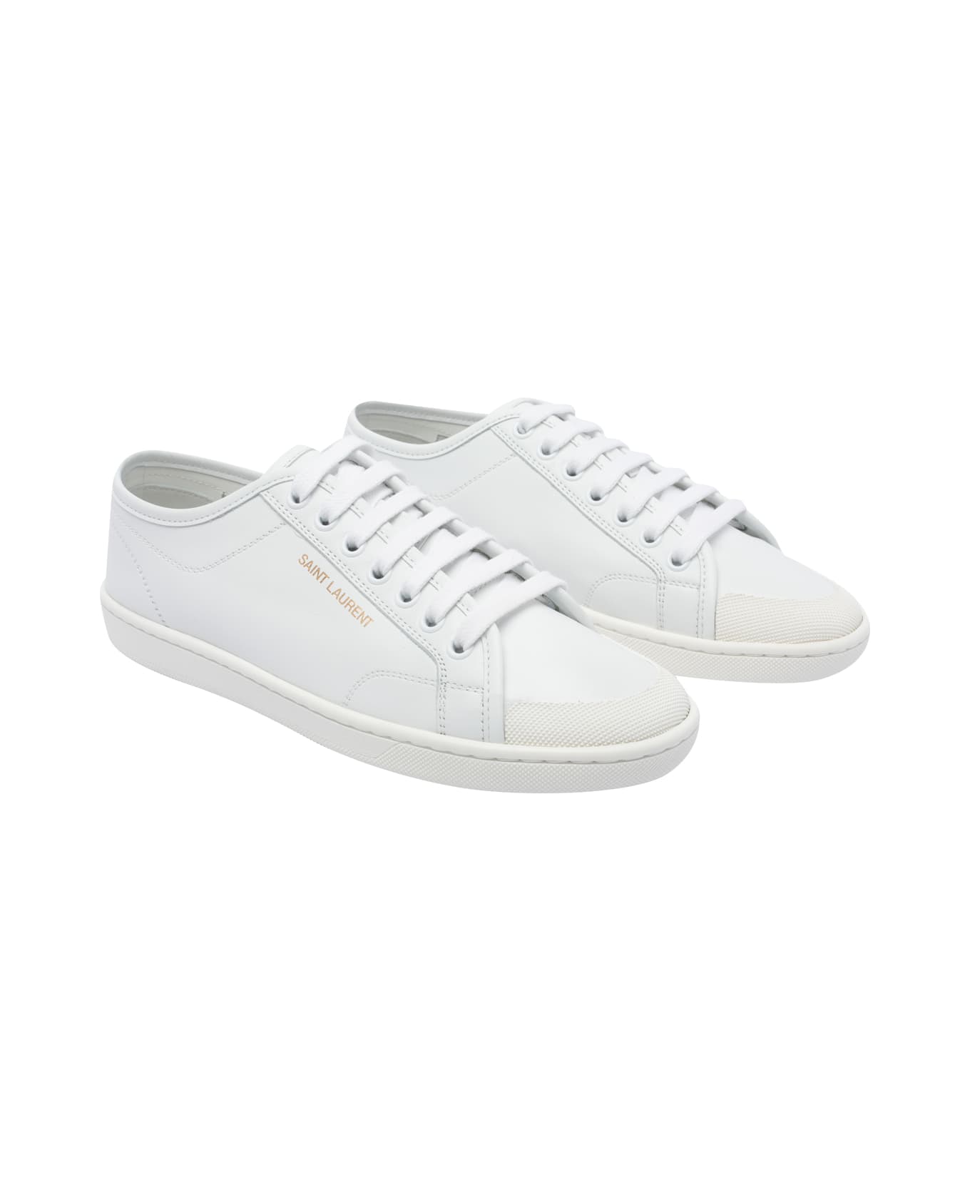 Saint Laurent Gym Sneakers - White